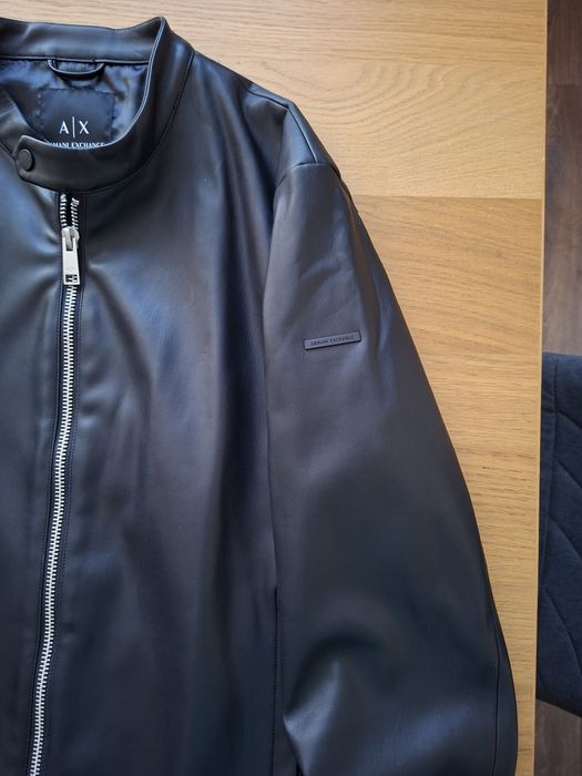 Кожено яке Armani Exchange