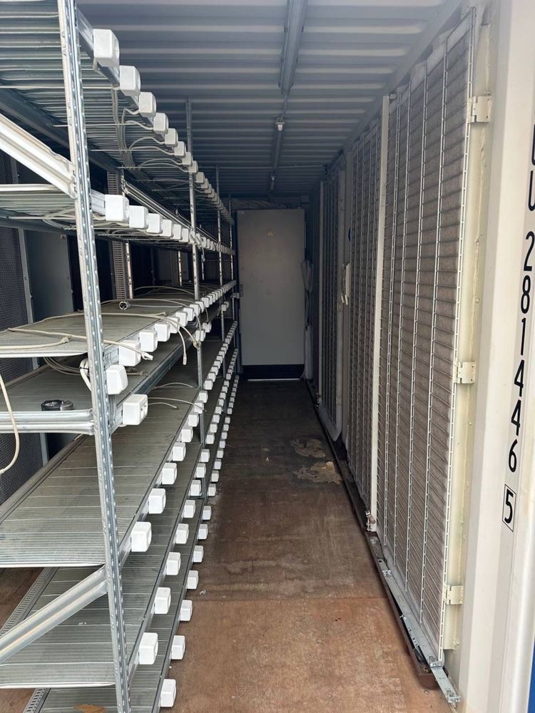 Container mining minat Asic Bitmain Avalon (BTC Kaspa Litecoin)