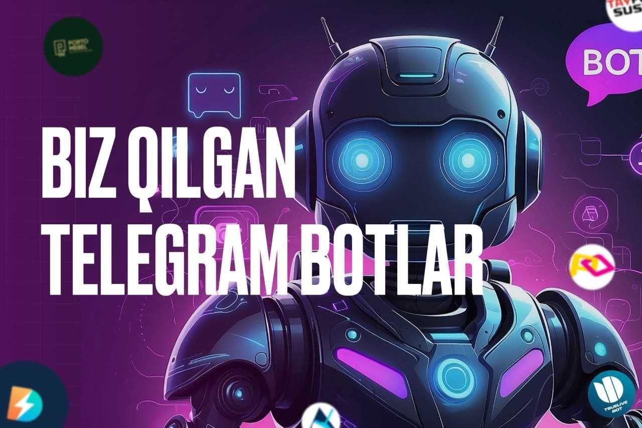 Telegram bot 100$dan boshlab | Создания Телеграм бота от 100$