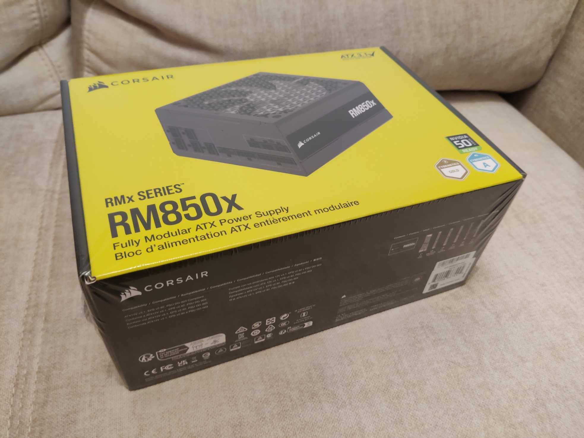 Sursa Corsair RMx Series 2024 RM850x, 80+ Gold, 850W