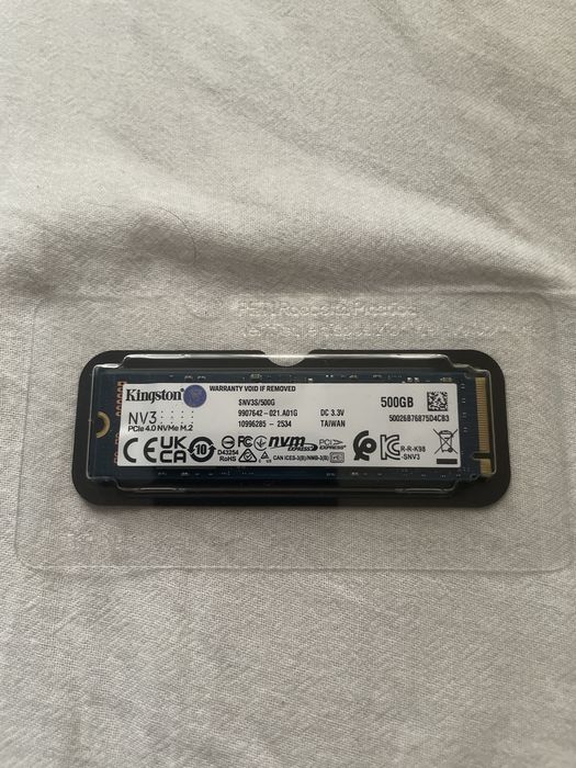 M.2 SSD Kingston 500 GB