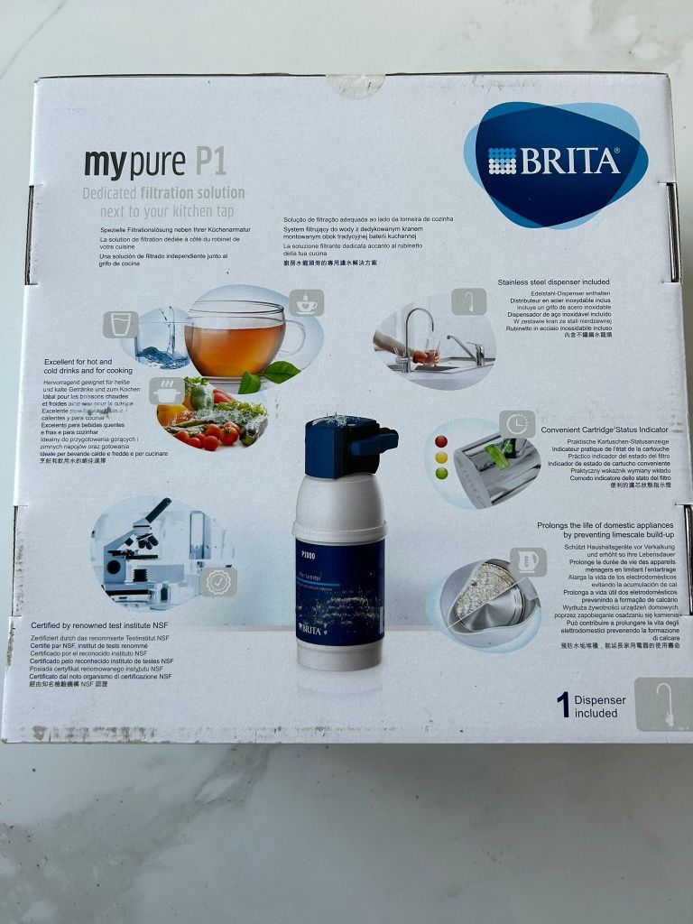 Baterie BRITA cu filtru apa integrat mypure P1 - Baterie cu filtru pen