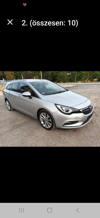 Opel astra K af. 2017 euro 6
