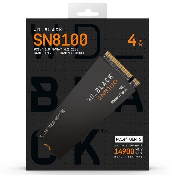SSD WD Black SN8100, 4TB (Виж други обяви в профила)