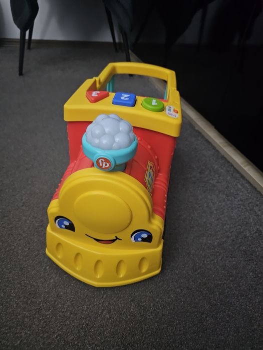 Trenulet cu animale Fisher Price