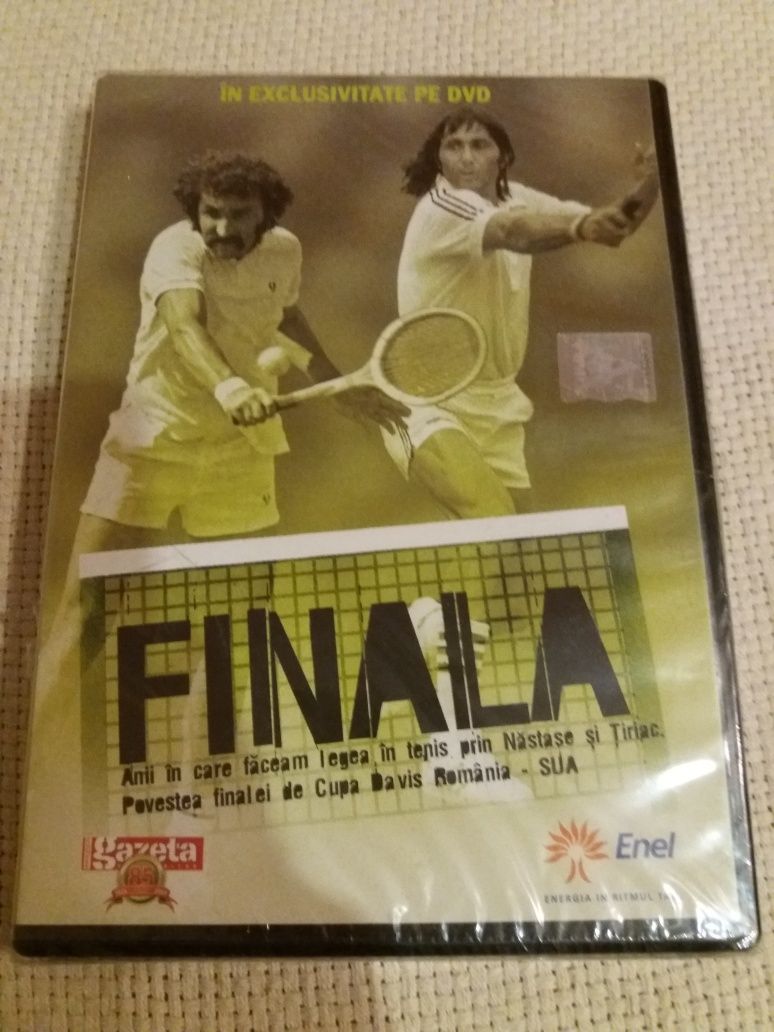 DVD Finala Cupa Davis/ Romania-SUA.Sigilat.