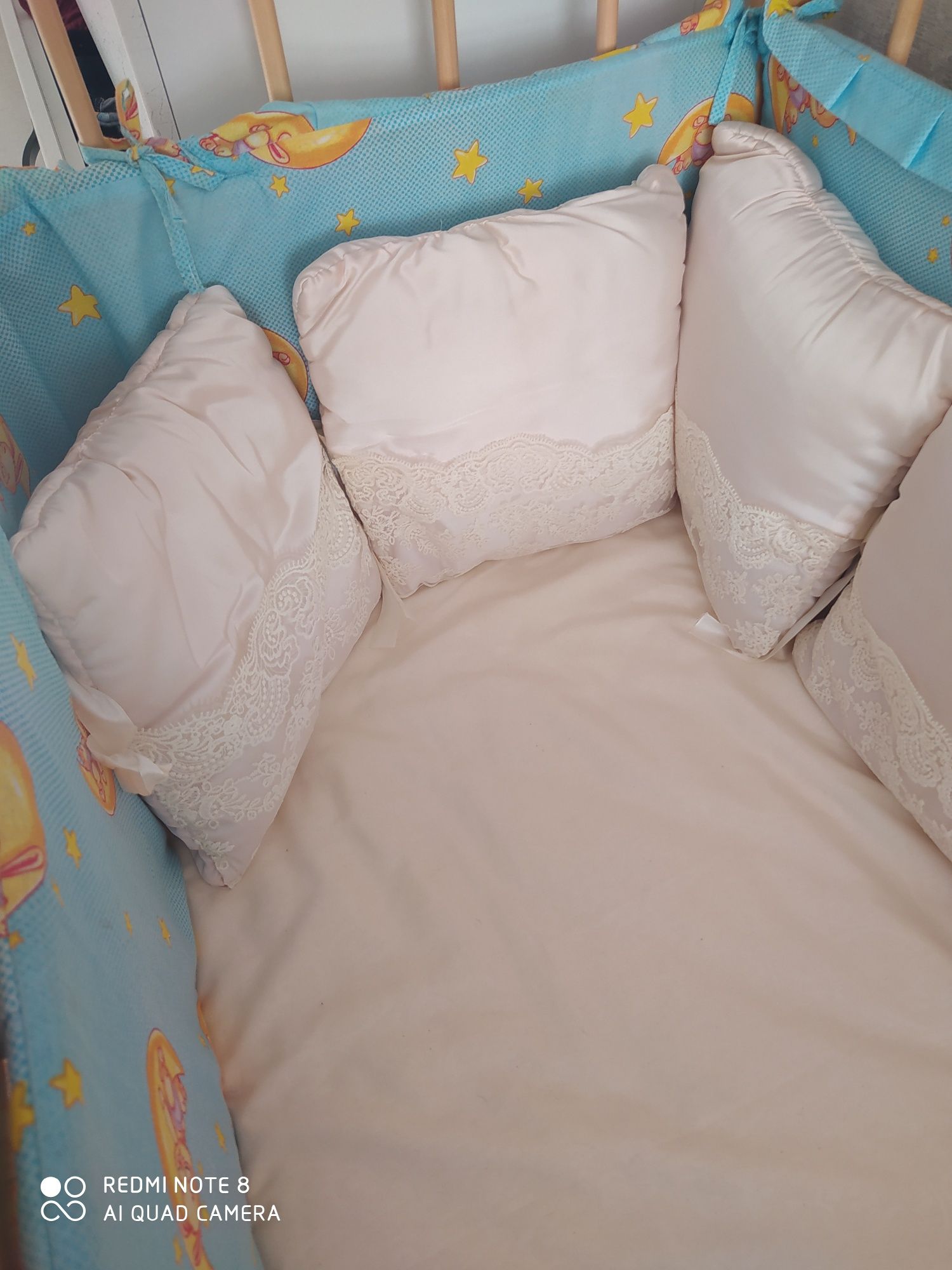 Бортики подушки в кроватку 12шт