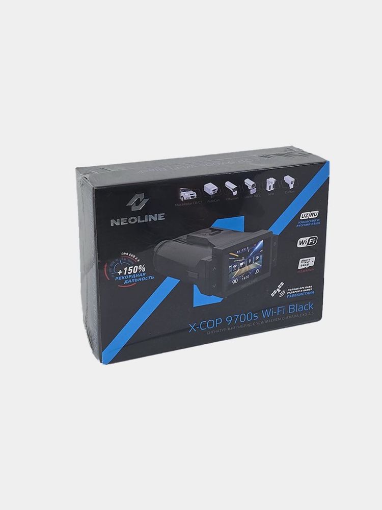 NEOLINE X-COP 9700s Wi-Fi Black Video DVR Доставка БЕСПЛАТНО по Г 24/7