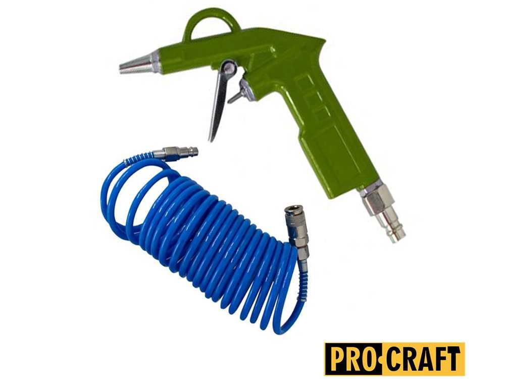 Комплект пневматични инструменти 5 части Procraft KIT-5C