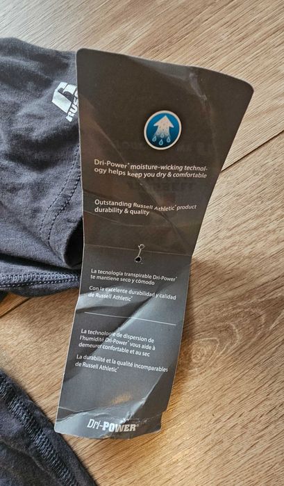Tricou gri Russell Athletic nou cu eticheta mărimea XL