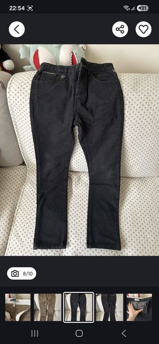 Дънки, панталони и яке Benetton, Okaidi, Zara, LC Waikiki 140-146 см