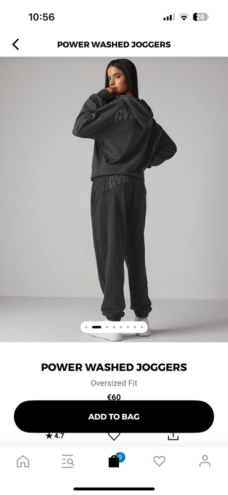 Gymshark pump pants
