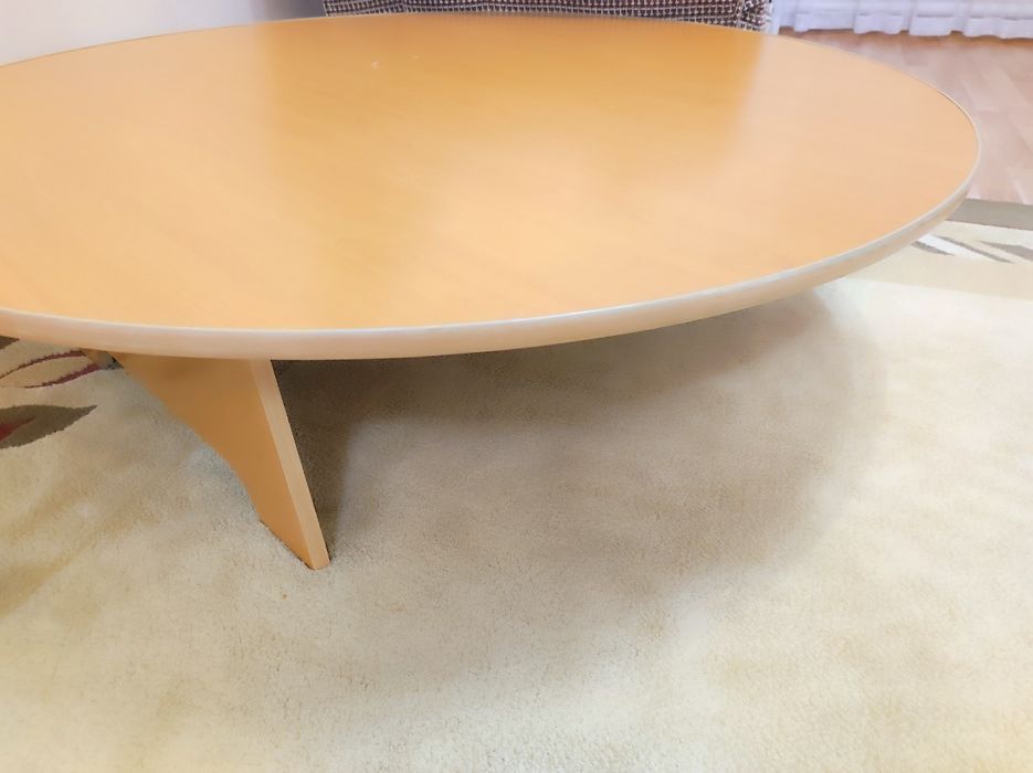 низкий круглый стол