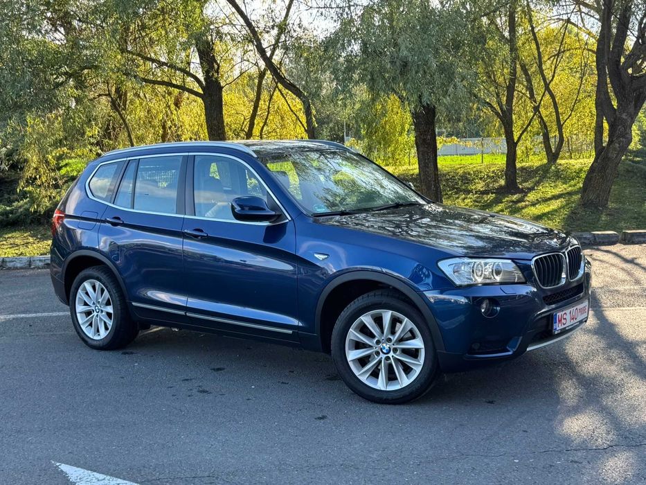 BMW X3 ~2012 ~2.0 d-184 cp~ X-drive ~4x4 AUTOMAT~Piele Crem~Navi~Rata