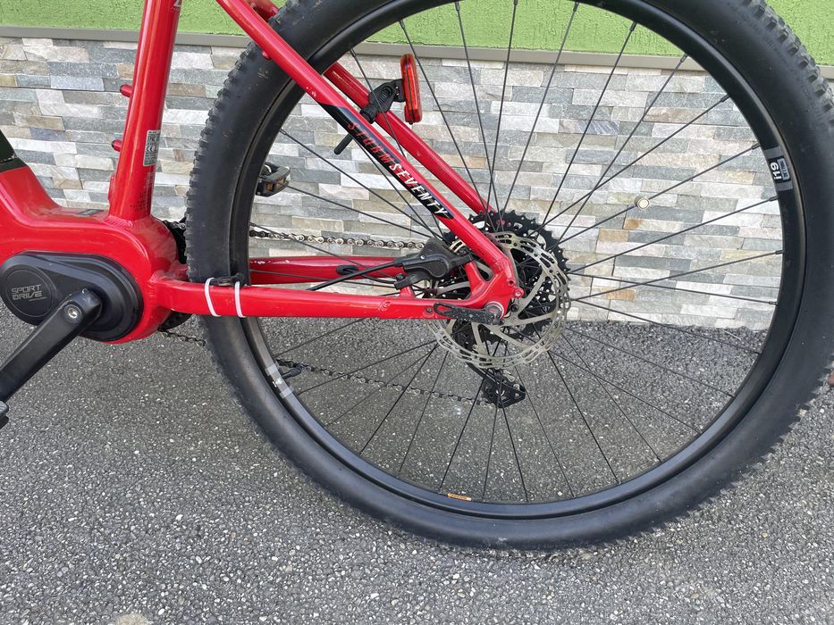 Bicicleta Electrica ebike Rock Machine Storm autonomie 120km roti 29