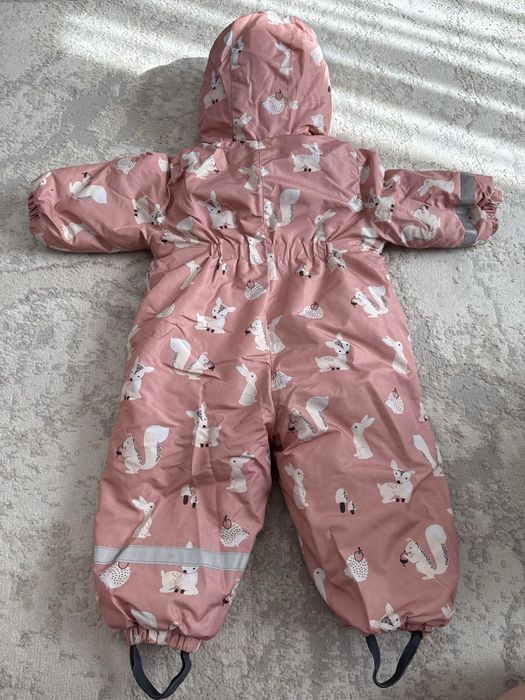 Зимний комбинезон размер 80 на девочку