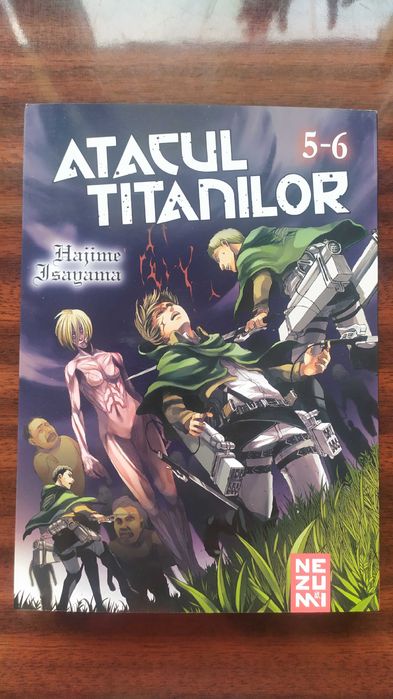 Atacul Titanilor/Attack on Titan Omnibus 3 volume, Hajime Isayama