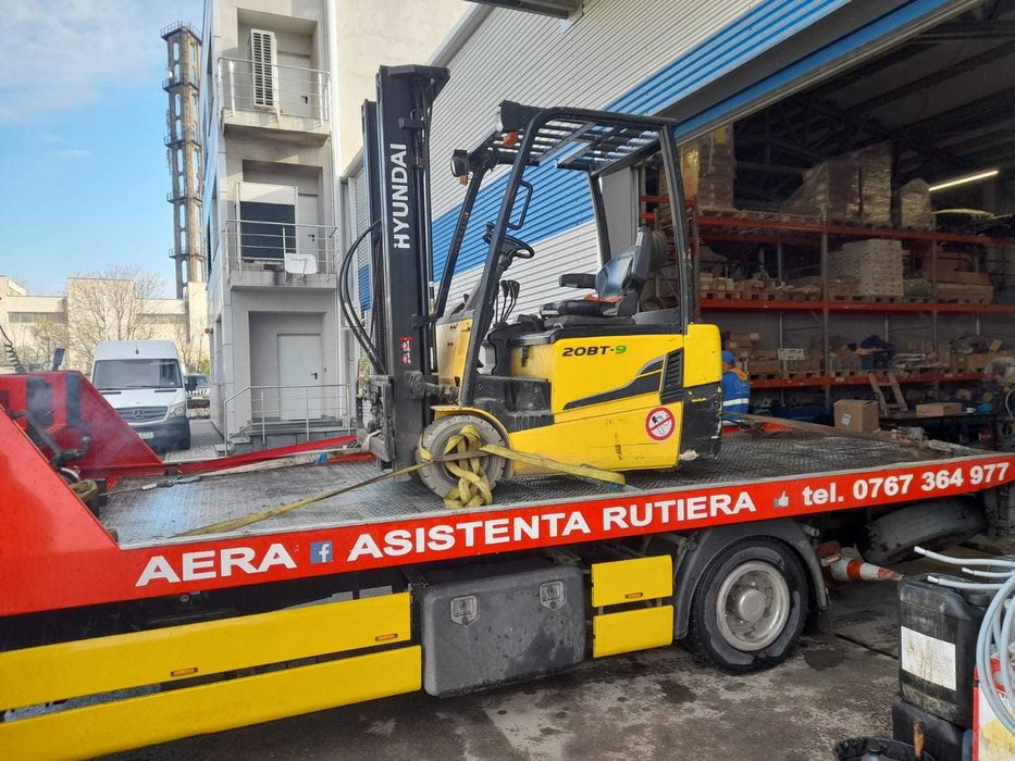 Transport Stivuitor - Nacela oriunde in tara