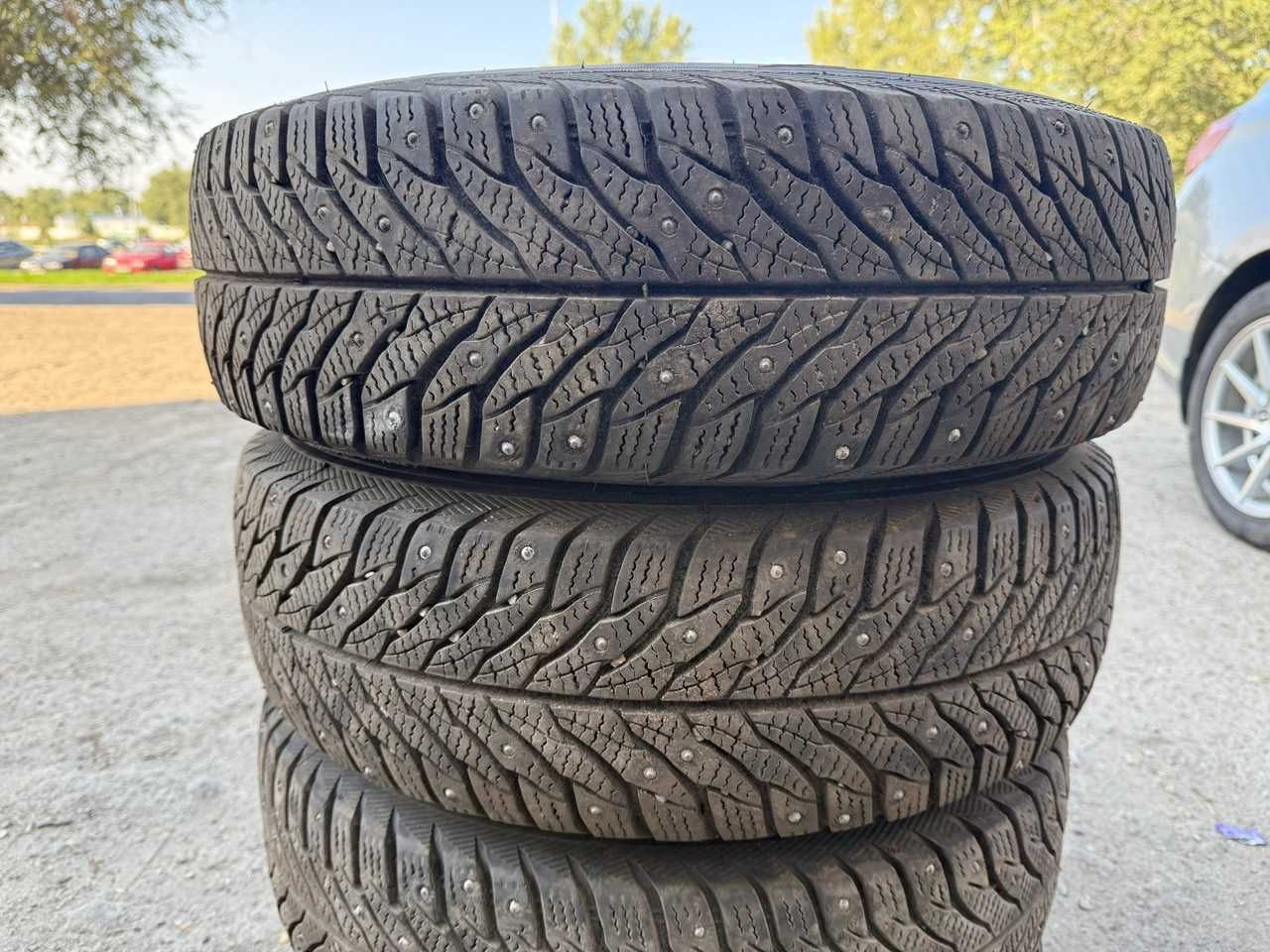 Диски R14 (4*100) с зимней резиной KAMA 185/70R14