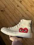 Converse x Comme Des Garcons Play 40 номер бежави кецове