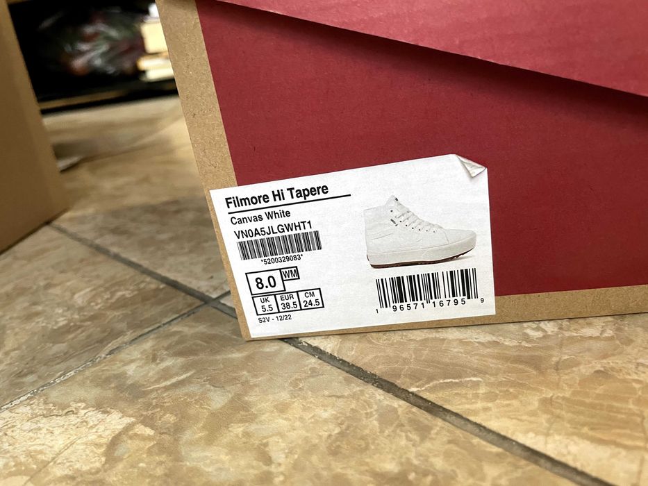 Кецове Vans Womens Filmore Hi Tapered 38.5-24.5см
