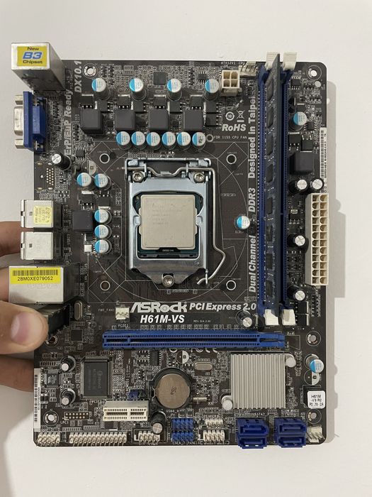 Продам комплекты 1155 на core i3 3поколение