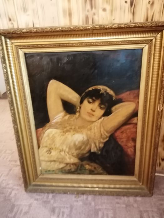 Tablou semnat indescifrabil