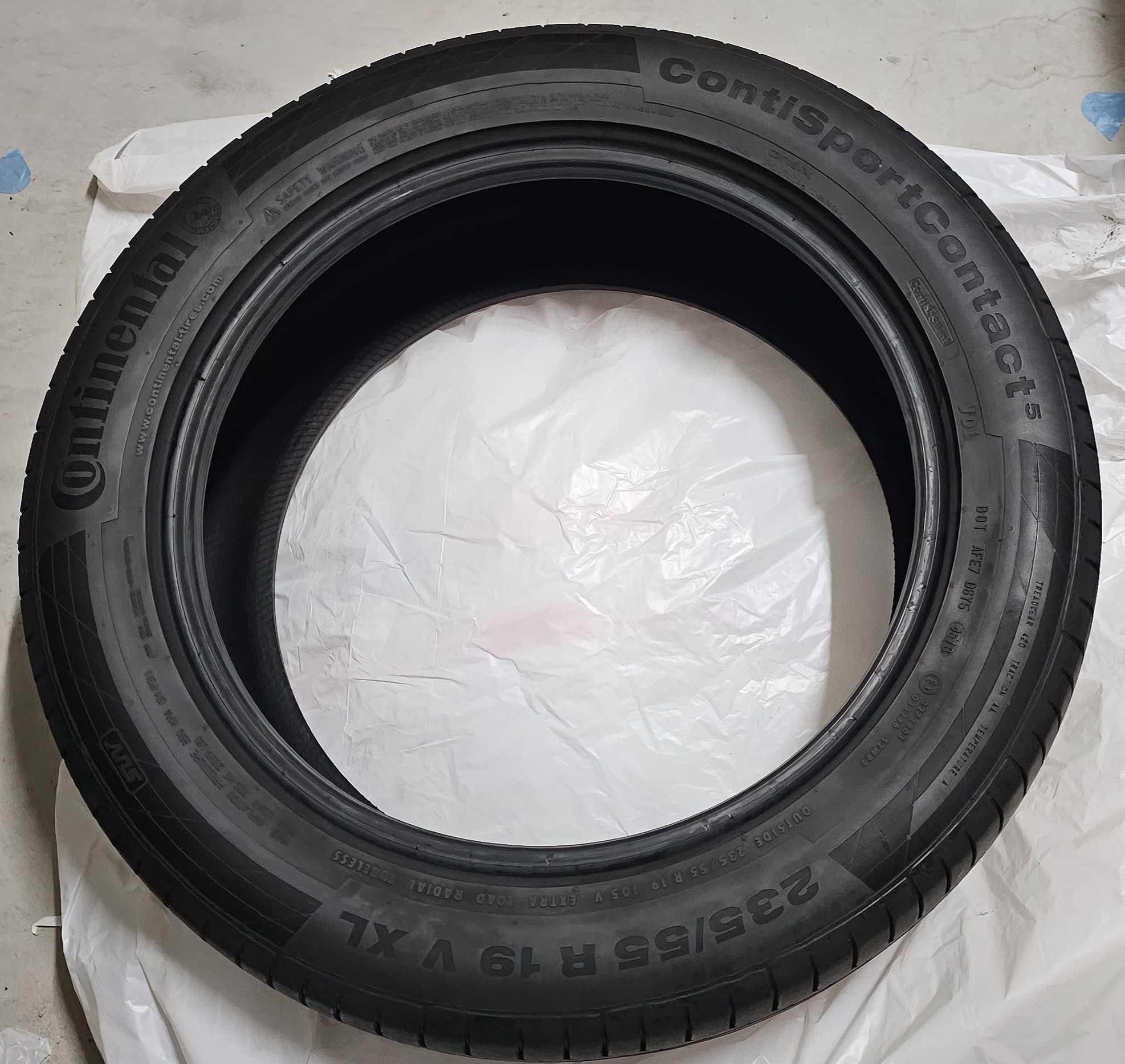 Летни гуми Continental ContiSportContact 5 235/55 R19 105V XL