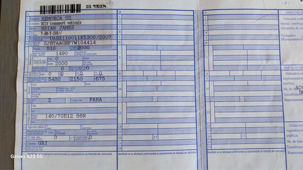 Vand  platforma auto