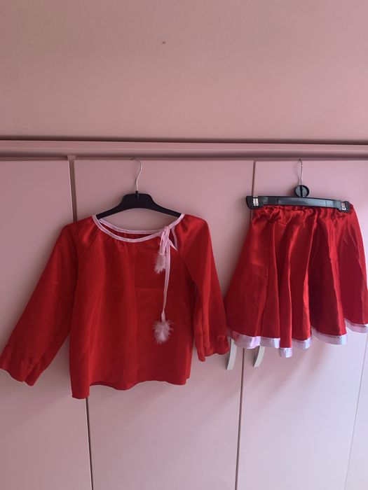 Costum fetite 6/8 tematica Craciun