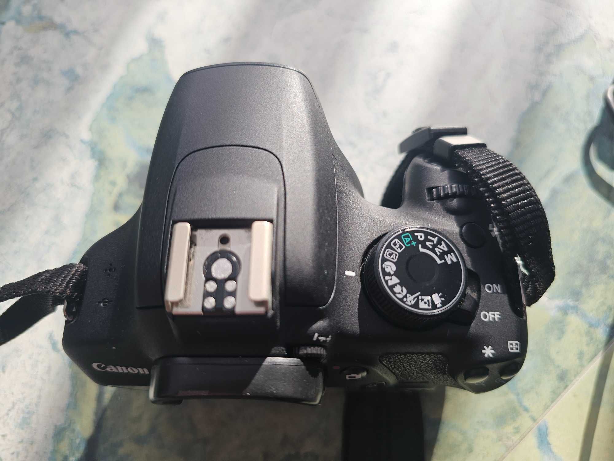 Canon EOS Rebel T5 с два обектива
