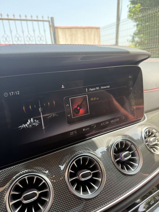 Конвентиране на USA Радио Честоти към EU на Mercedes Benz AMG menu