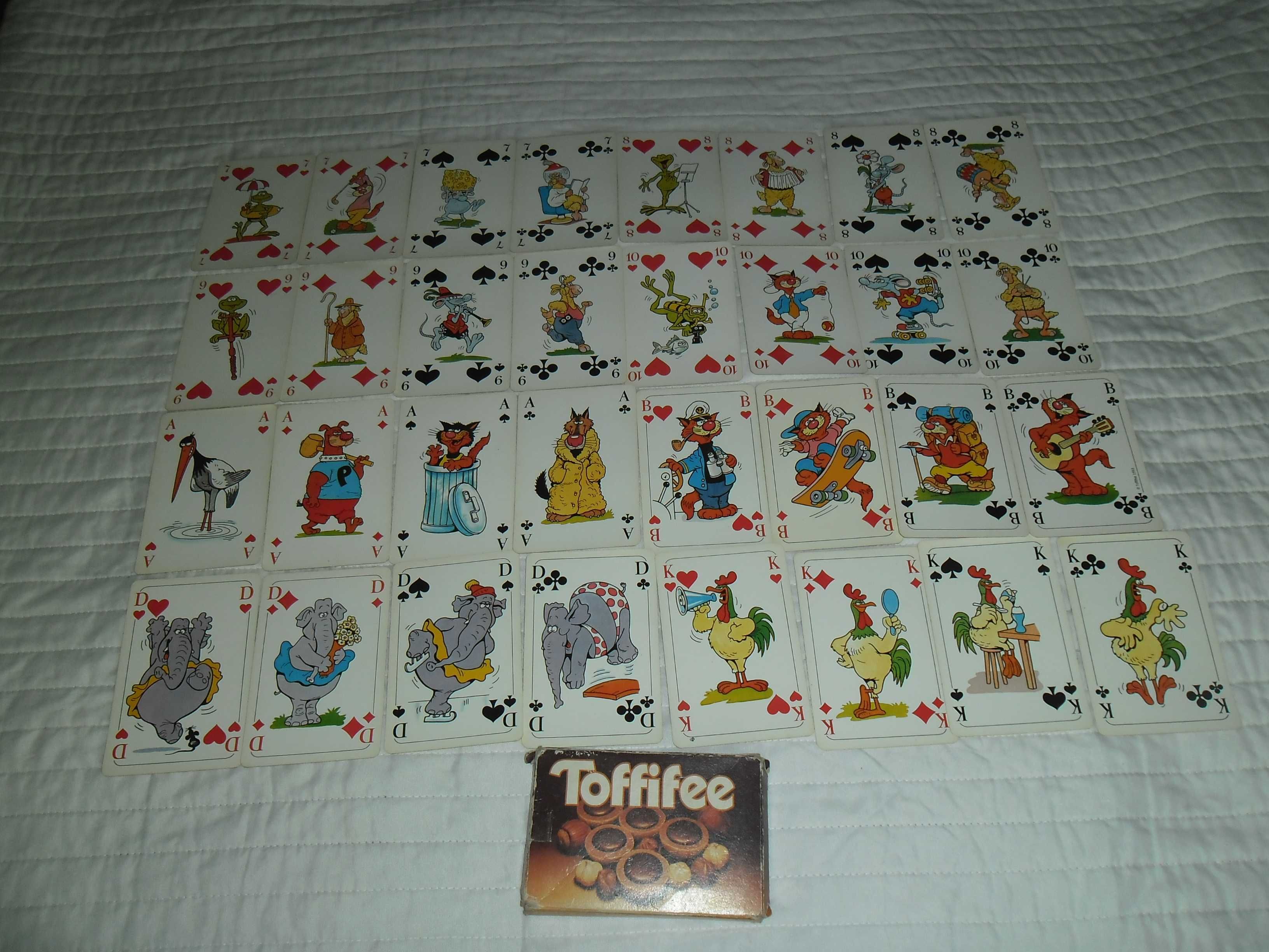 Carti de joc copii Toffifee anul 1993 noi