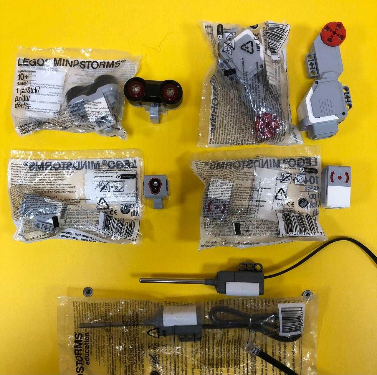 LEGO микрокомпьютеры, двигатели, датчики, кабели серия Mindstorms EV3