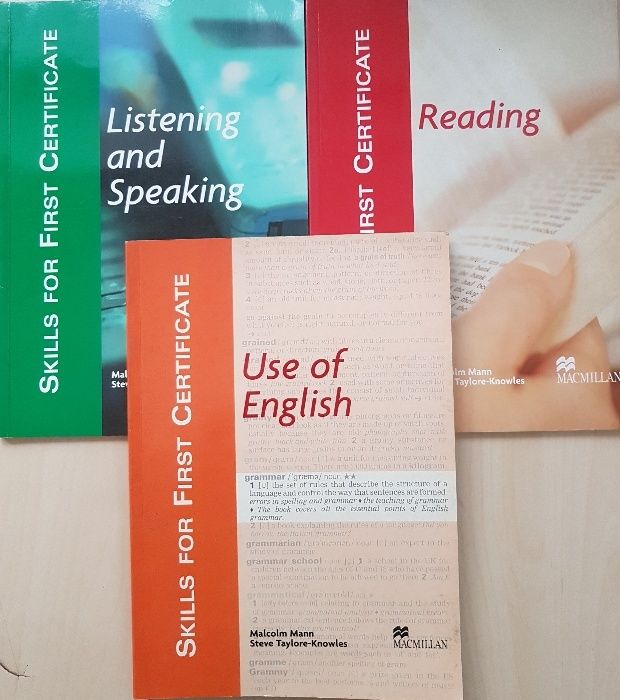 SKILLS FOR FIRST CERTIFICATE: Reading, Use of English, Listening