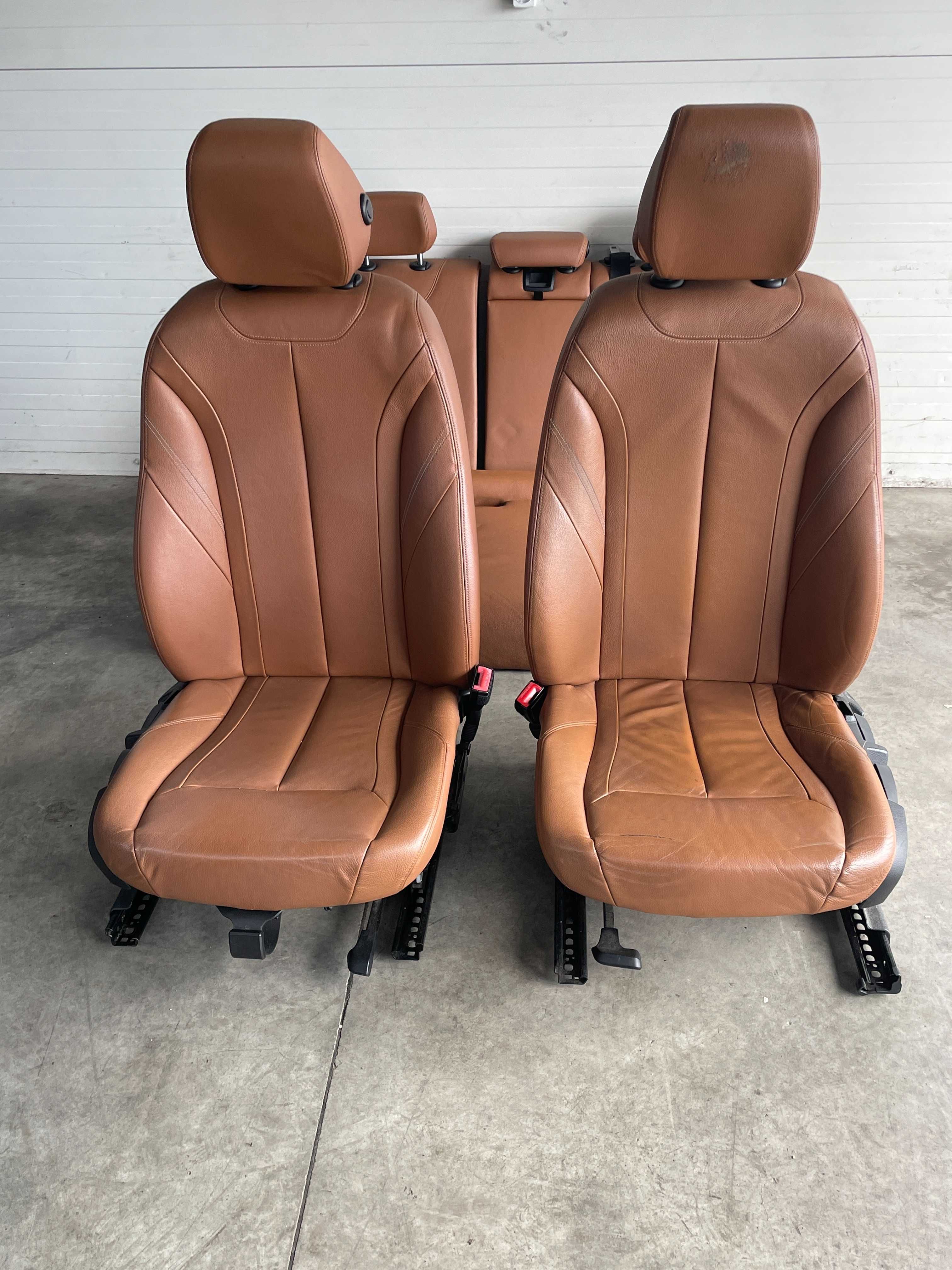 interior piele cognac Bmw seria 3 F31 touring/break/combi