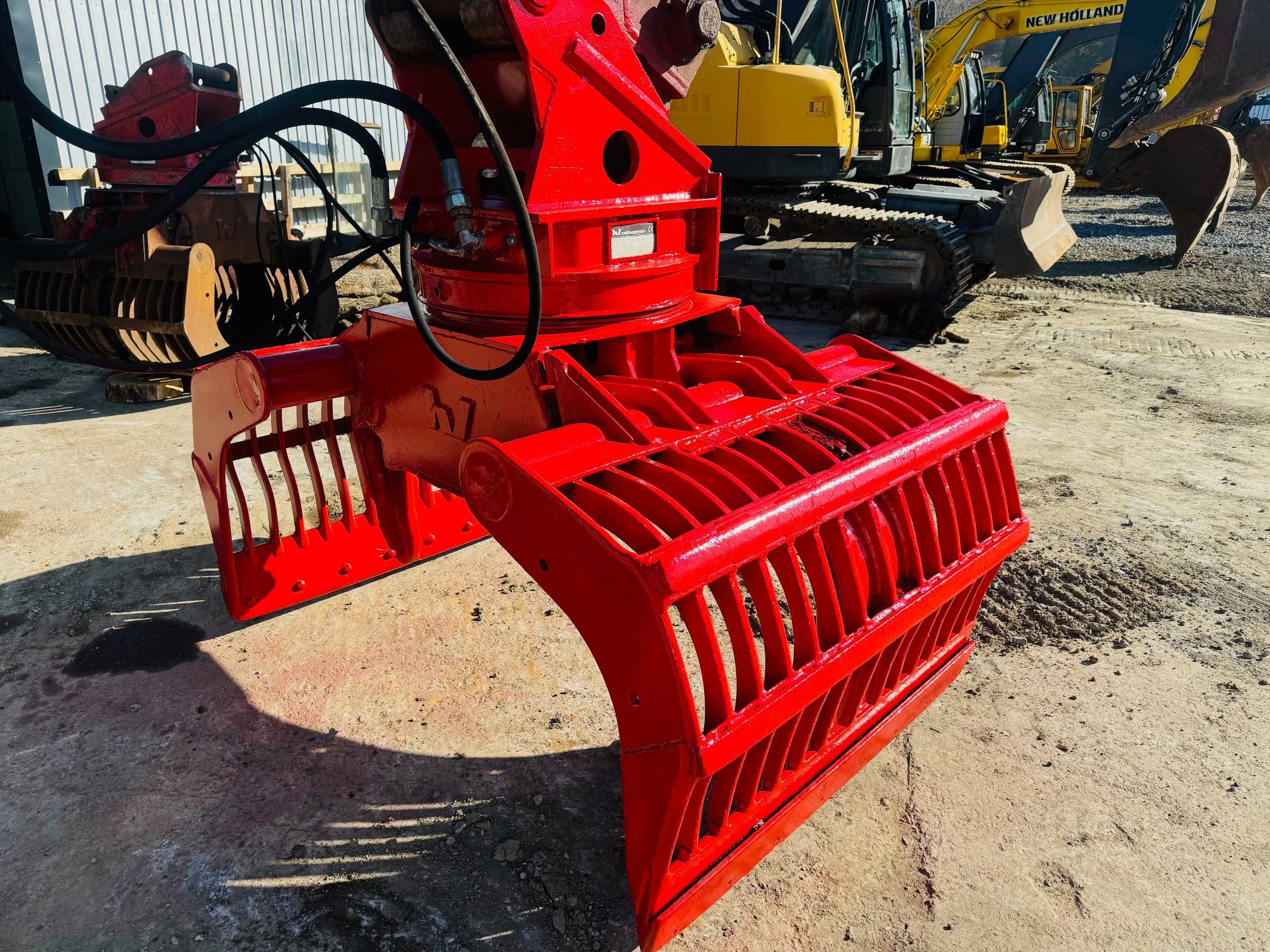 Graifer rotativ demolari/sortare deseuri/lemne, pt excavator 21-35T