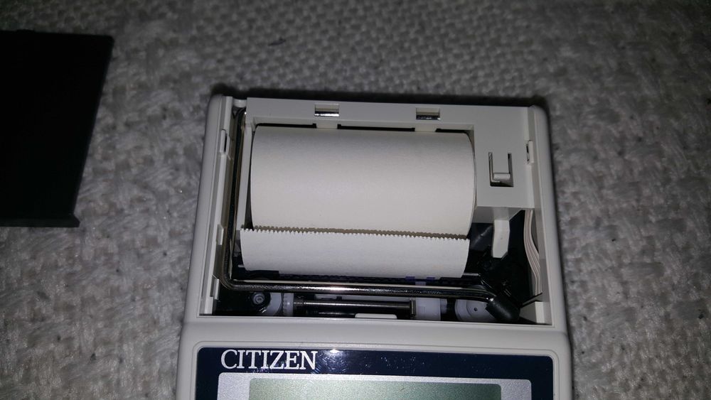 Calculator portabil cu imprimata integrata Citizen CX55 (Japan)