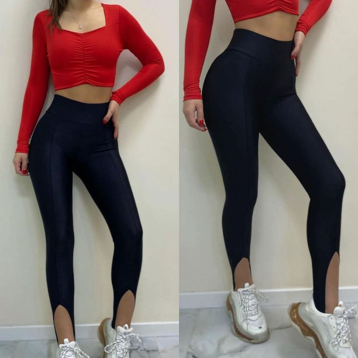 Colanți cu banda la calcai