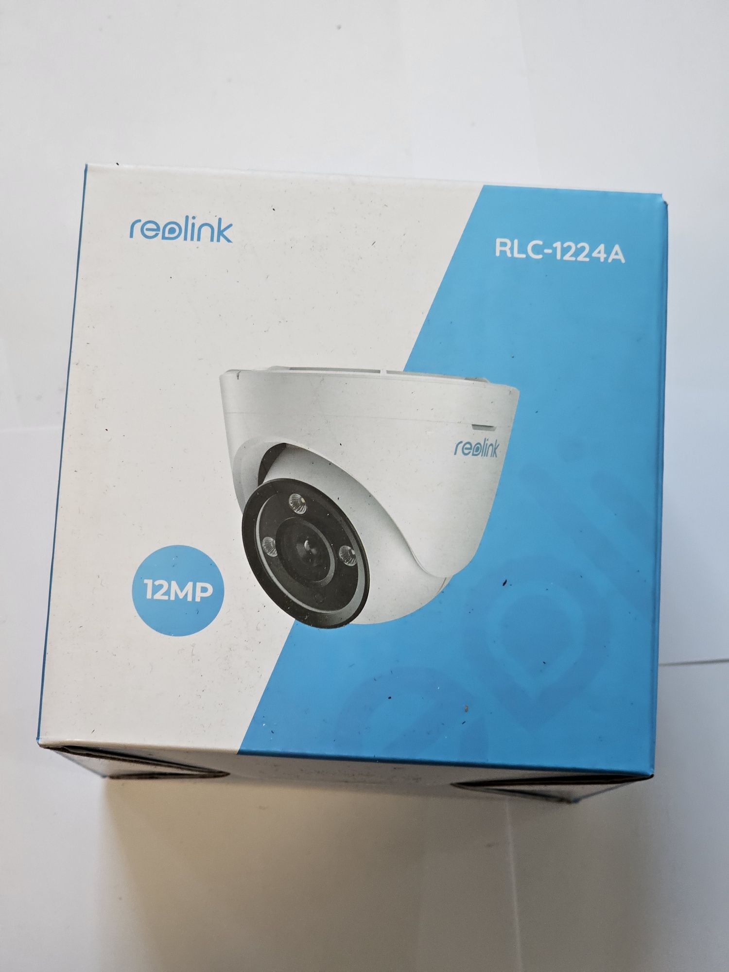 Camera de supraveghere PoE, Reolink RLC 1224A, rezolutie 12MP, sigilat