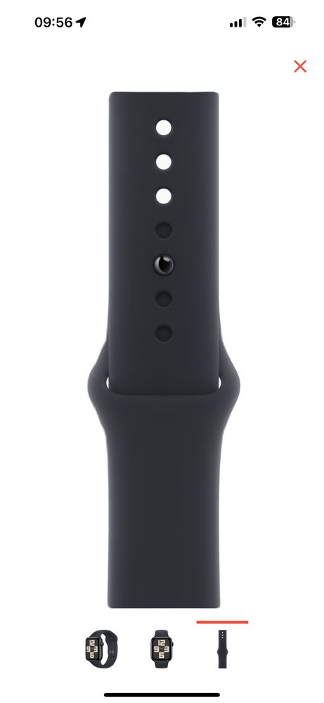 Смарт-часы Apple Watch SE 2 Gen (2023) GPS M/L 44 мм черно-синий