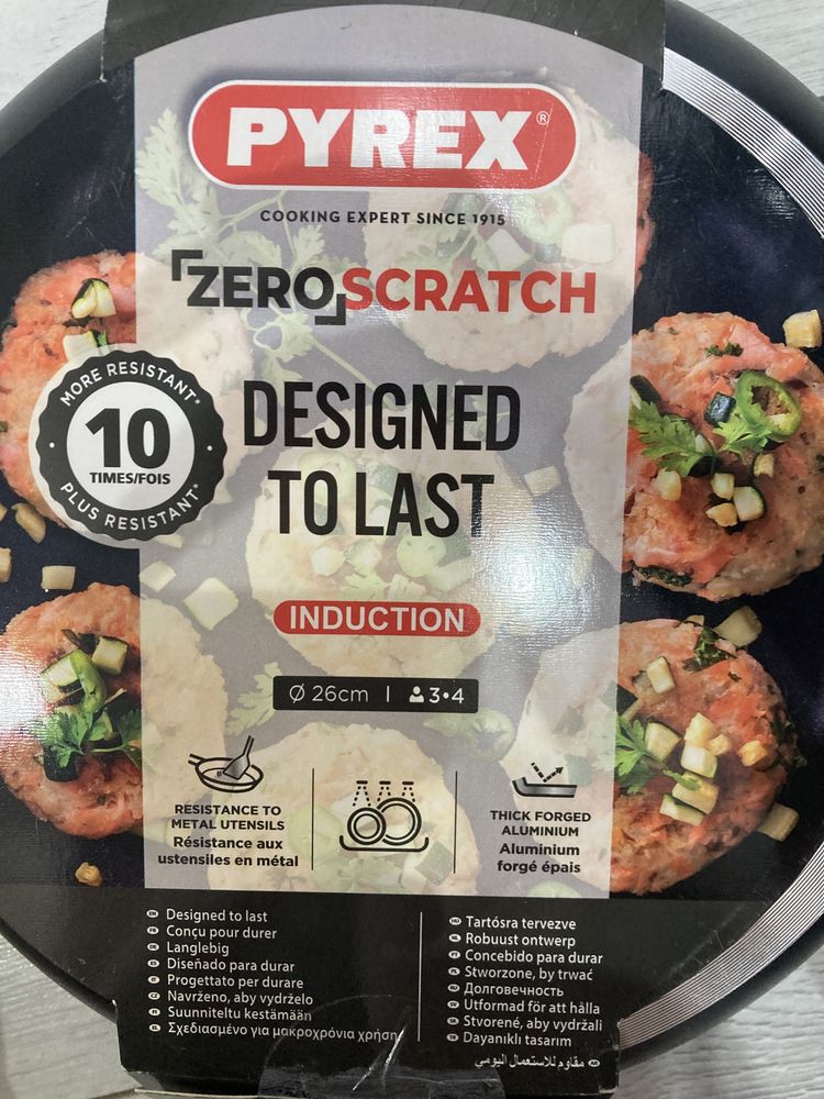 Сковорода Pyrex гриль Zero Scratch 26 см 1 шт