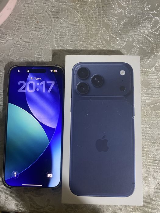 Iphone 17 pro max 512gb esim синий