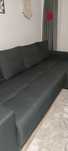 Canapea extensibila gri inchis