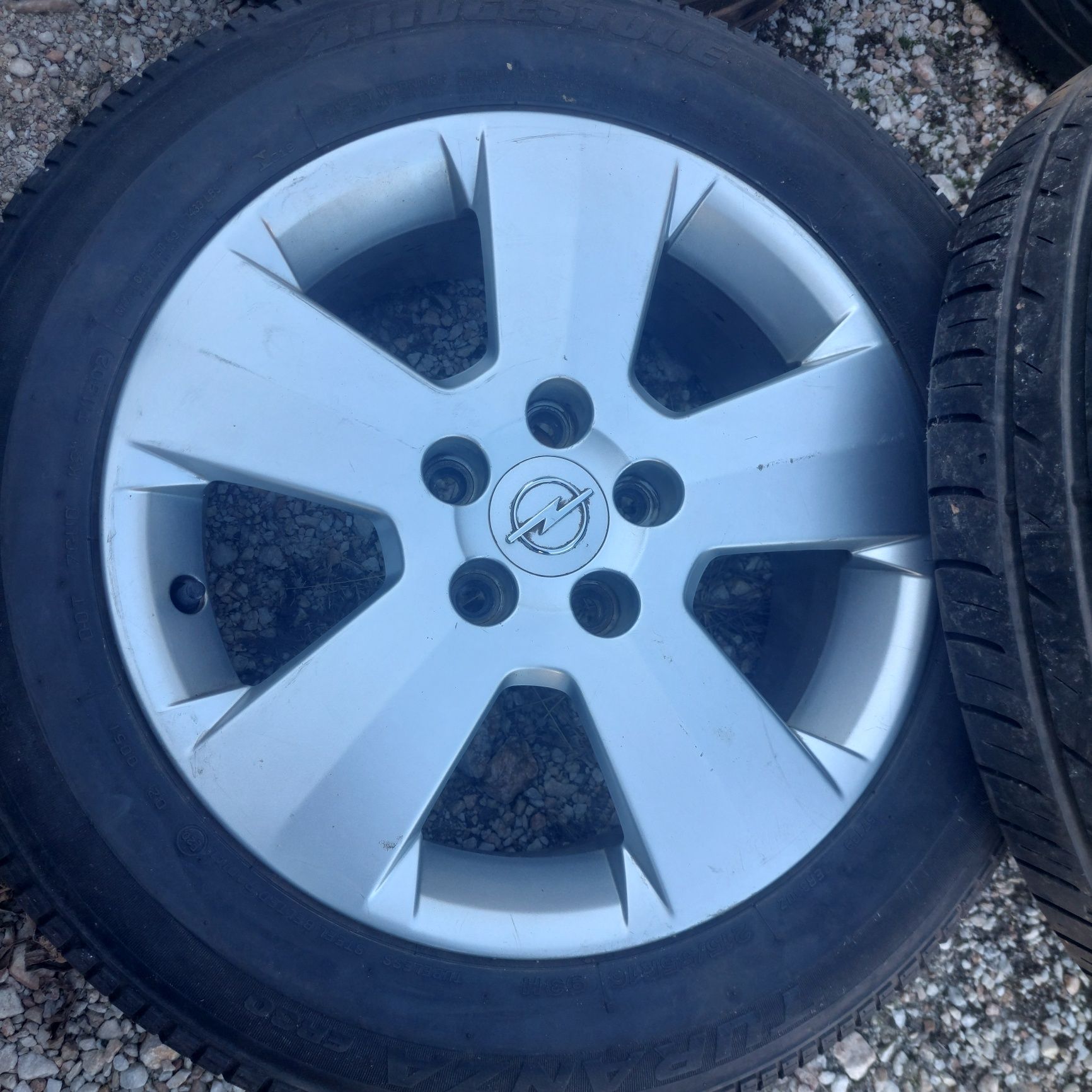 Оригинални алуминиеви джанти за Opel 5x110x16 ет41