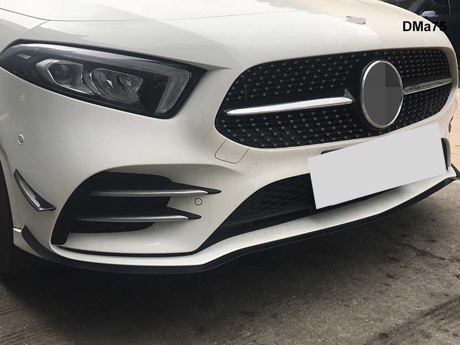 Тунинг Добавка Сплитер Предна Броня Mercedes AMG A W177 Мерцедес В177