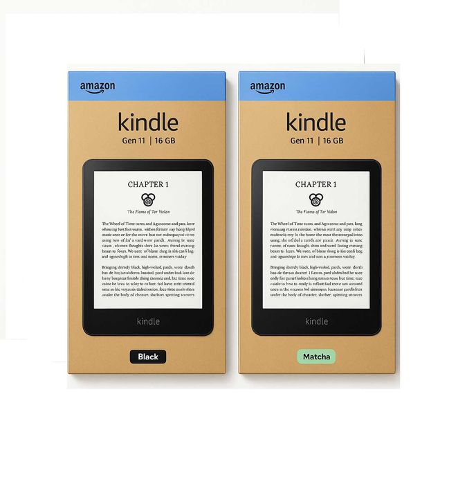 Amazon Kindle Basic 2024, 11-е поколение, 6”, matcha или черный