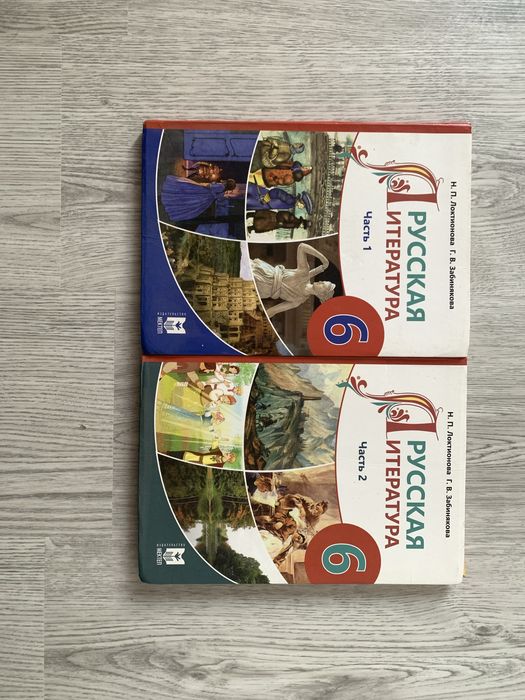 2 части по русской литературе (6 класс)