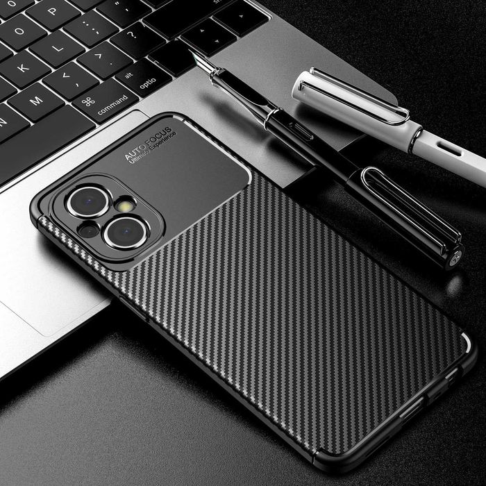 Husa Premium antisoc model Carbon pt. Oppo Reno7 Lite 5G / Reno7 Z 5G