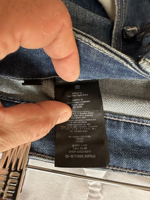 G star raw 3301 slim